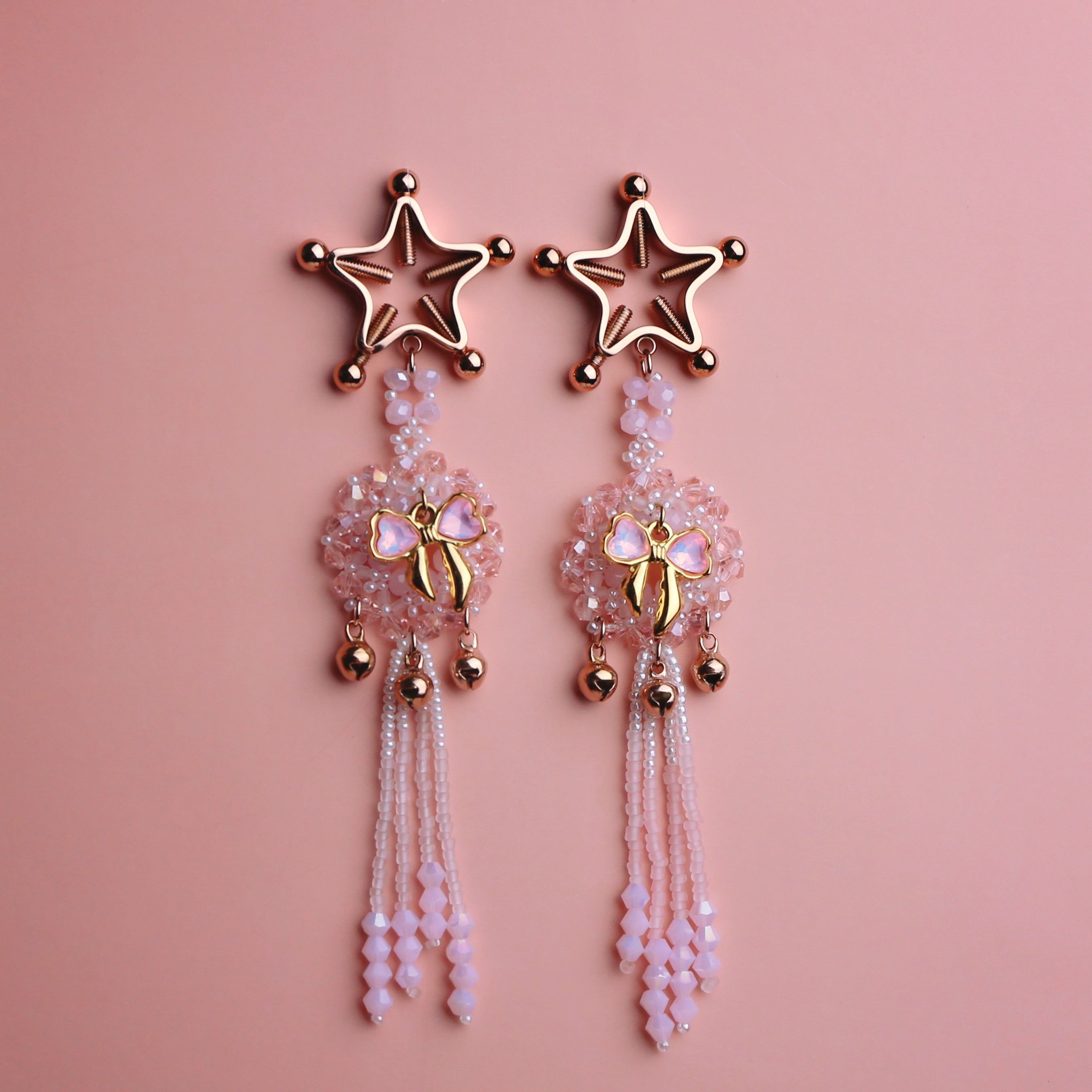 🌟 Tied to You™ | Chinese Knot-Inspired Nipple Clamps for Romantic Sensation