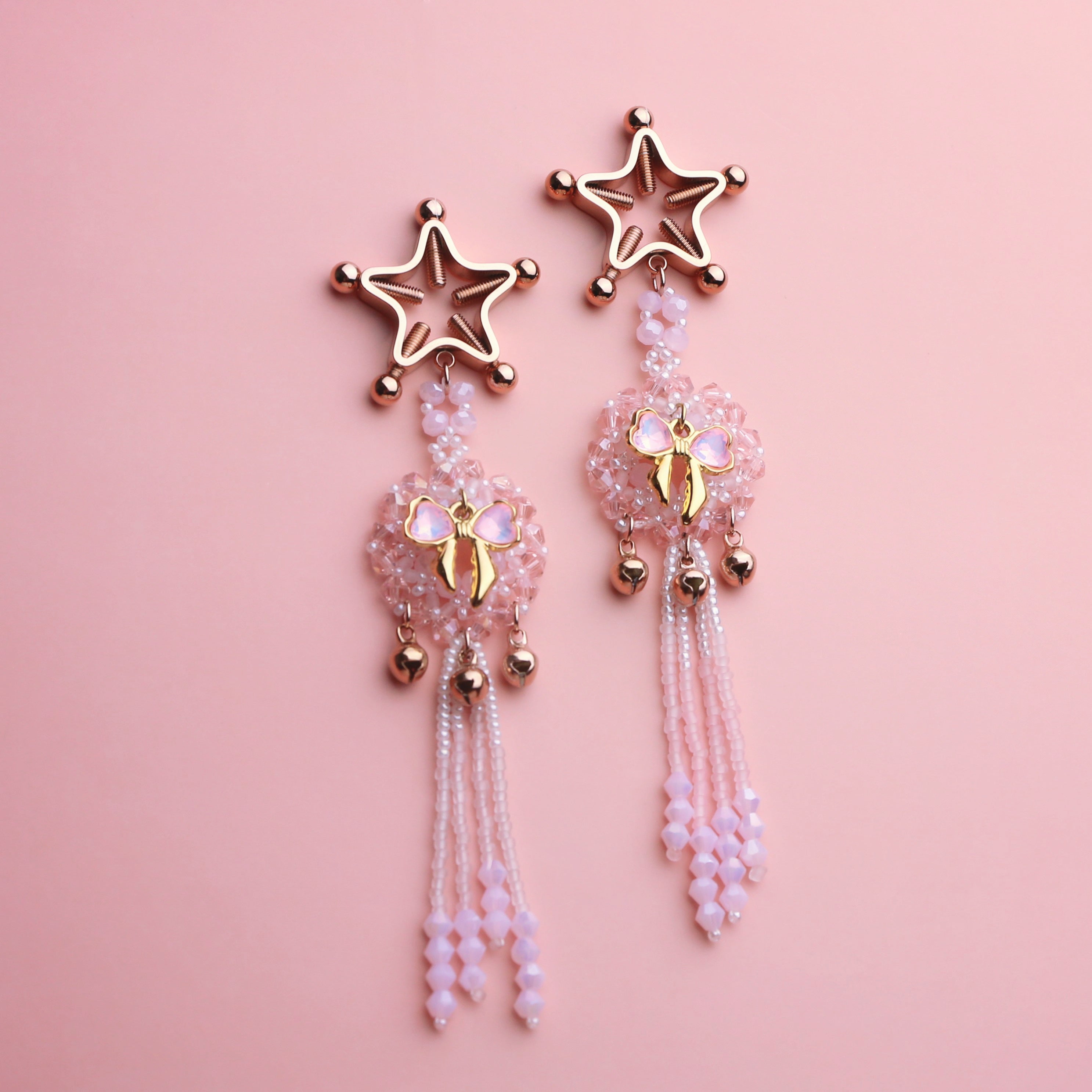 🌟 Tied to You™ | Chinese Knot-Inspired Nipple Clamps for Romantic Sensation