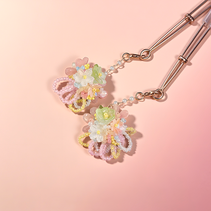 Floral Nipple Jewelry | Handcrafted Petal Clamps for Intimate Bloom