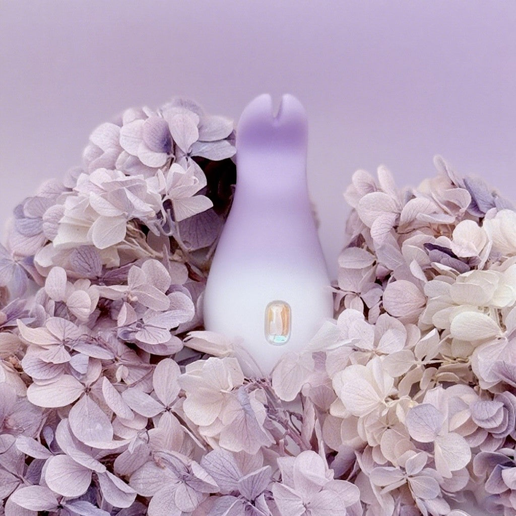 Bunny Buzz Massager | Gradient Purple Sensory Play Tool for Solo & Couple Wellness ๐๐